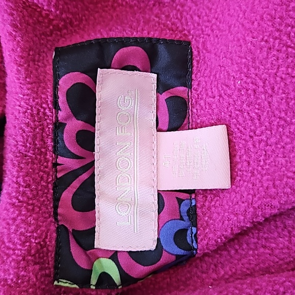 London Fog Fleece Lined Puffer Coat 4T - Picture 4 of 6
